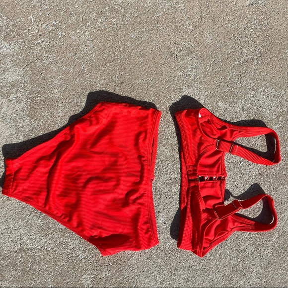 Orange high waisted target bikini - Picture 2 of 4